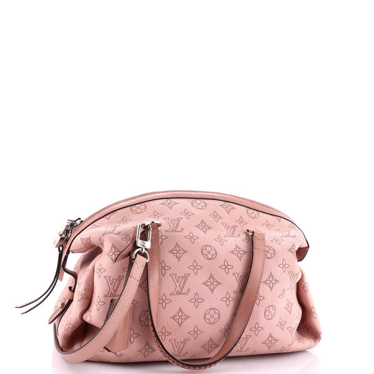 Louis Vuitton Asteria Handbag Mahina Leather Travel Bag Leather 3058483