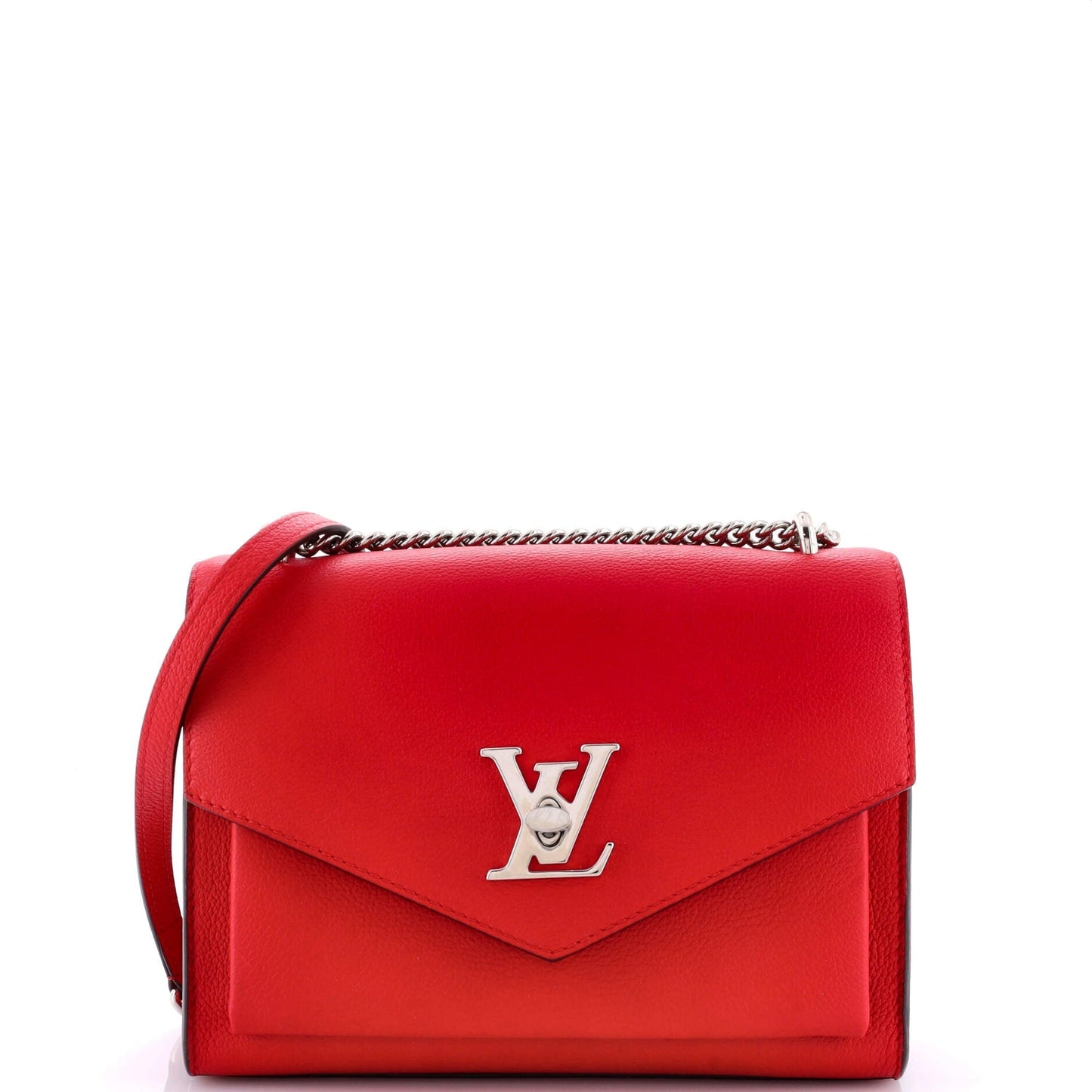 Louis Vuitton Mylockme Handbag Bb Leather Shoulder Bag