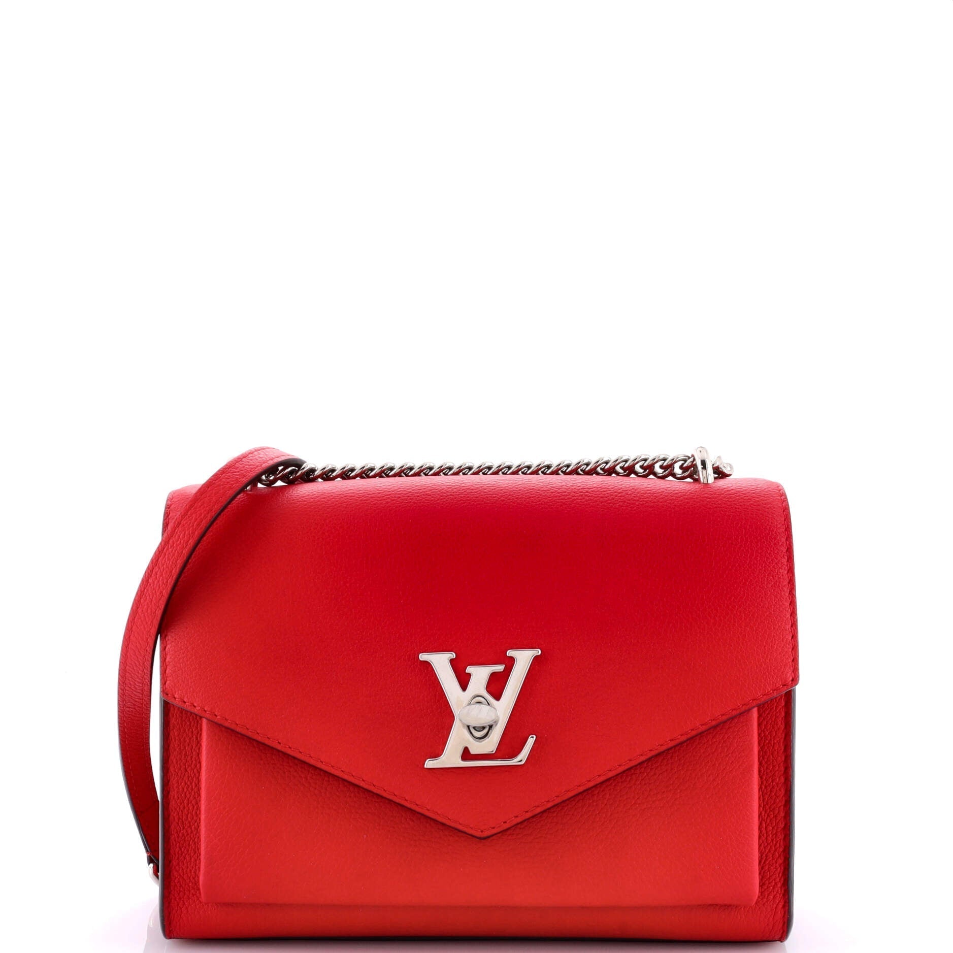 Louis Vuitton Mylockme Handbag Bb Leather Shoulder Bag