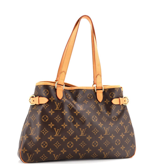 Louis Vuitton Batignolles Handbag Horizontal Canvas Monogram Tote Bag