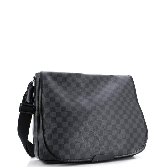 Louis Vuitton Daniel Messenger Bag Damier Graphite Gm Travel Bag
