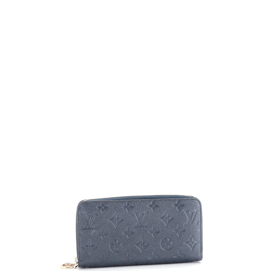 Louis Vuitton Zippy Wallet Empreinte Handbag Leather Monogram Travel Bag