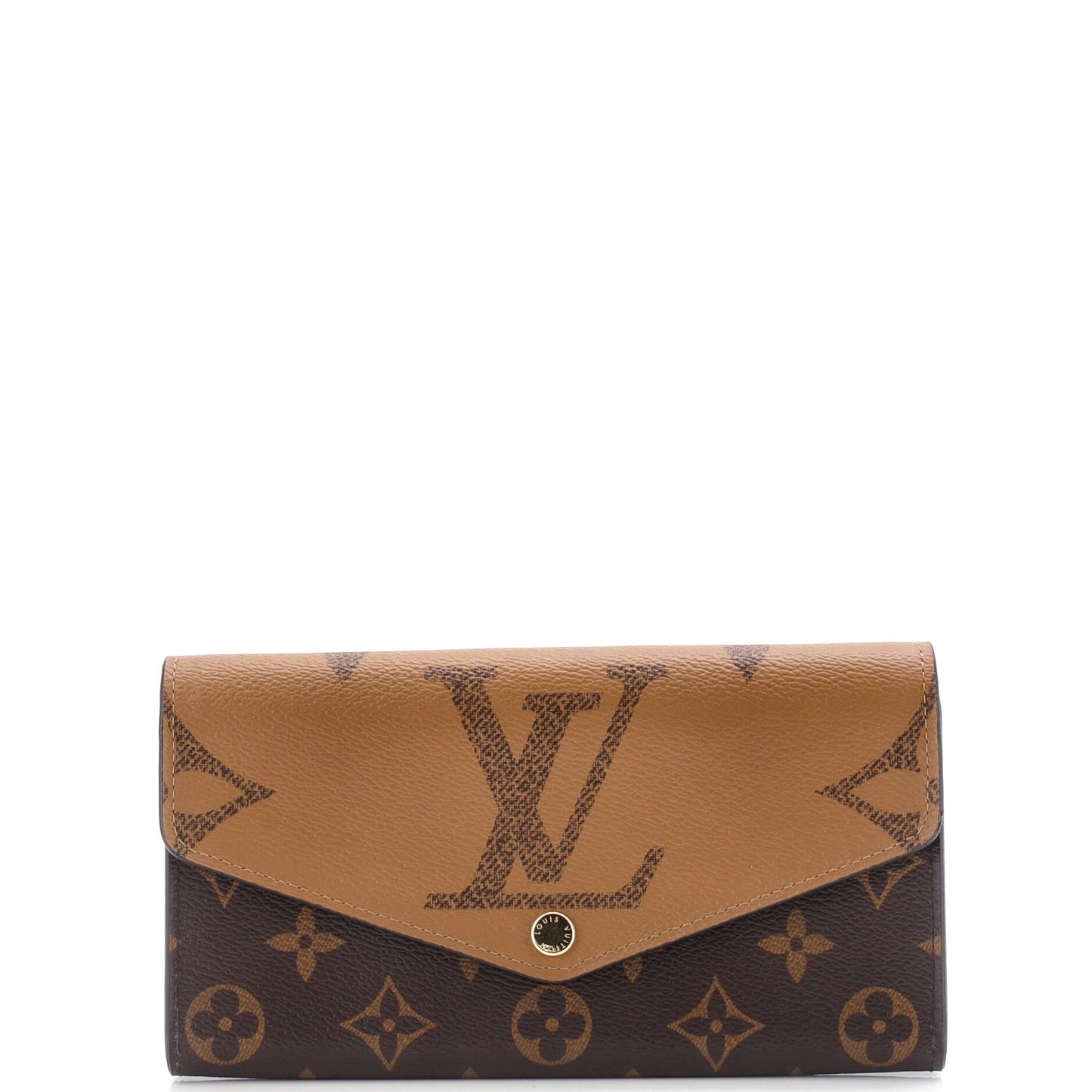 Louis Vuitton Sarah Wallet Nm Reverse Giant And Handbag Canvas Monogram Travel Bag