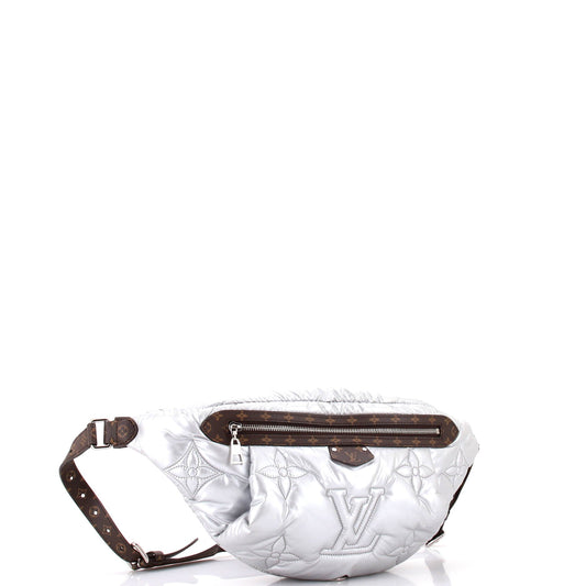 Louis Vuitton LV Pillow Bumbag Econyl Maxi Nylon Quilted Travel Bag