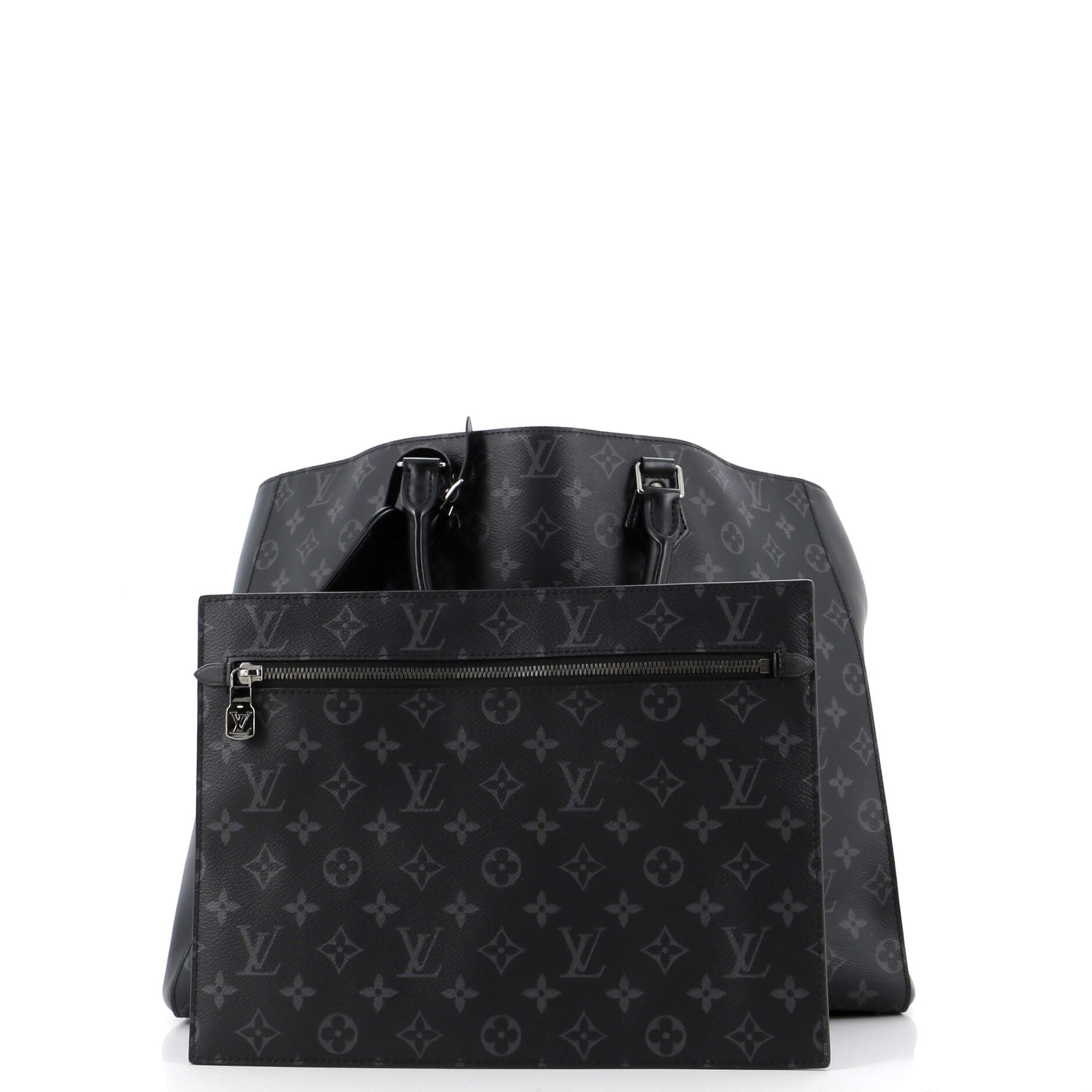 Louis Vuitton Grand Sac Bag Eclipse Canvas Monogram Tote Bag Canvas 30590956