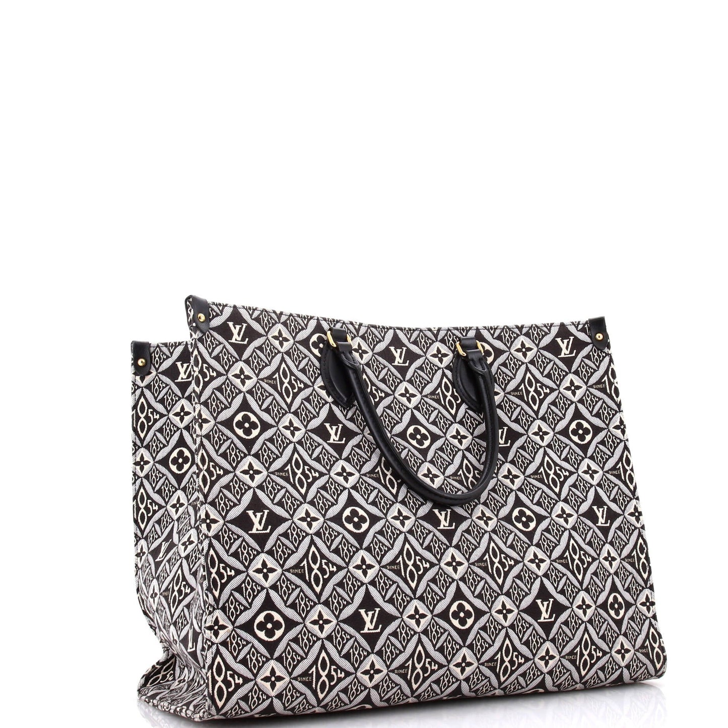 Louis Vuitton Onthego Tote Limited Edition Since Jacquard Gm Monogram Tote Bag