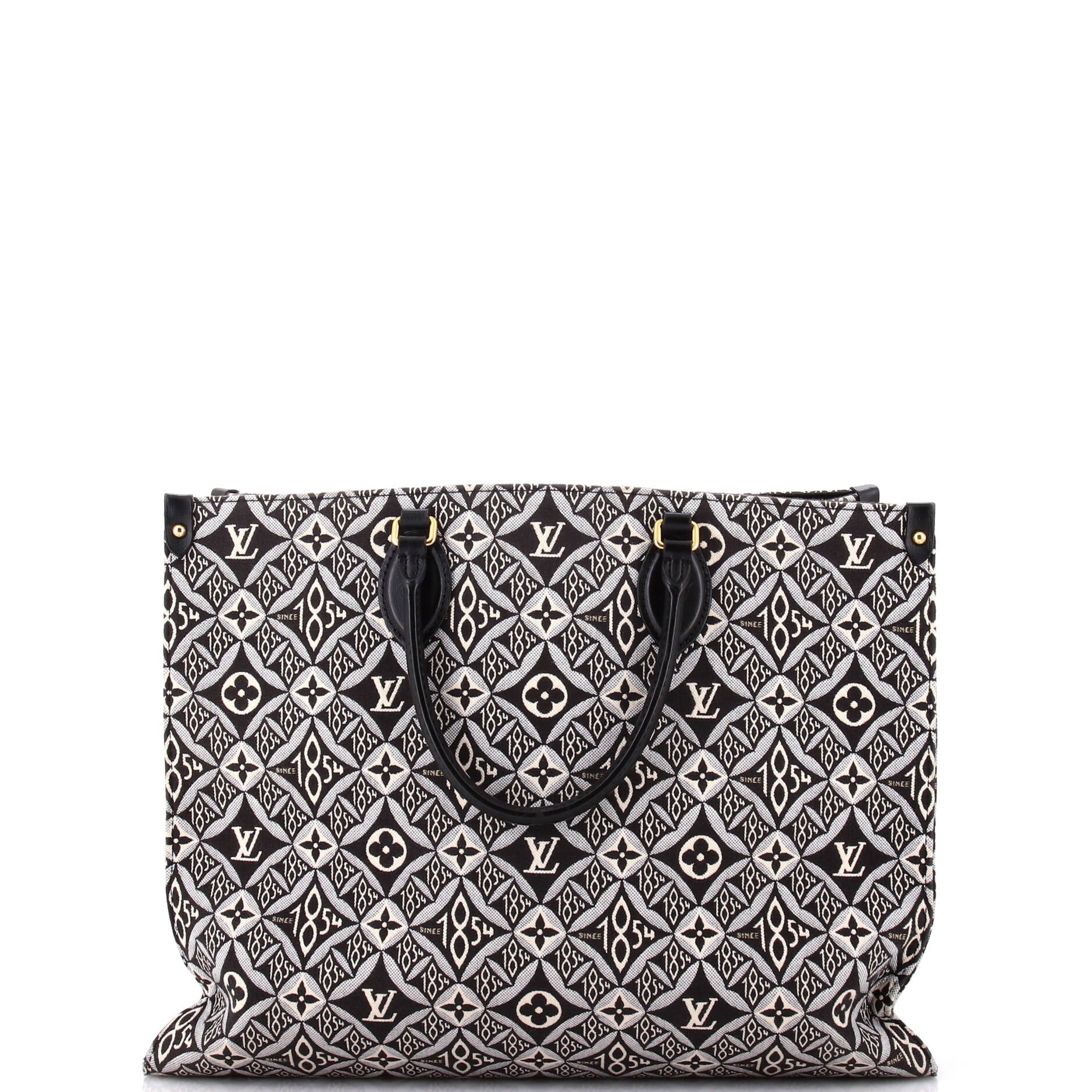 Louis Vuitton Onthego Tote Limited Edition Since Jacquard Gm Monogram Tote Bag