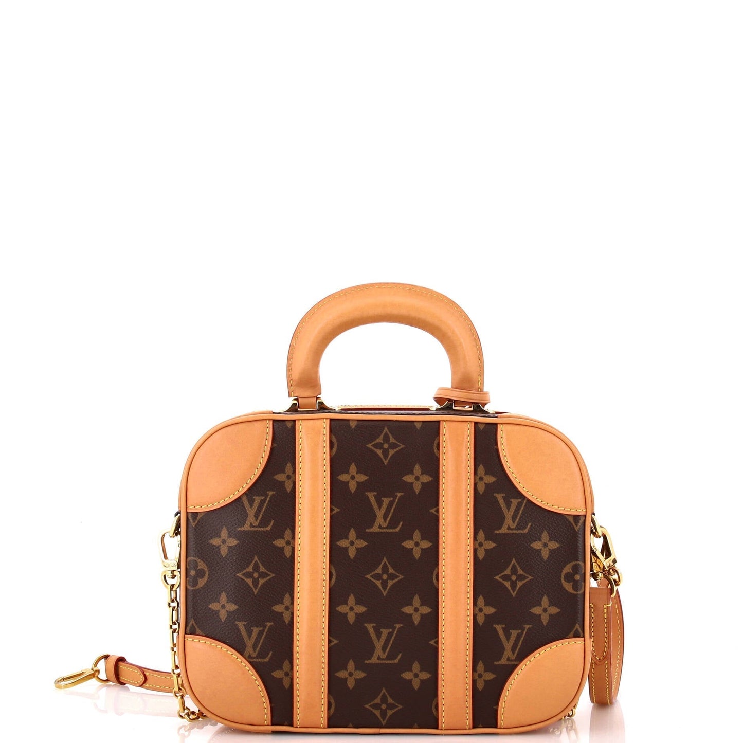 Louis Vuitton Valisette Handbag Pm Canvas Monogram Travel Bag