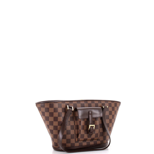 Louis Vuitton Manosque Handbag Damier Pm Tote Bag