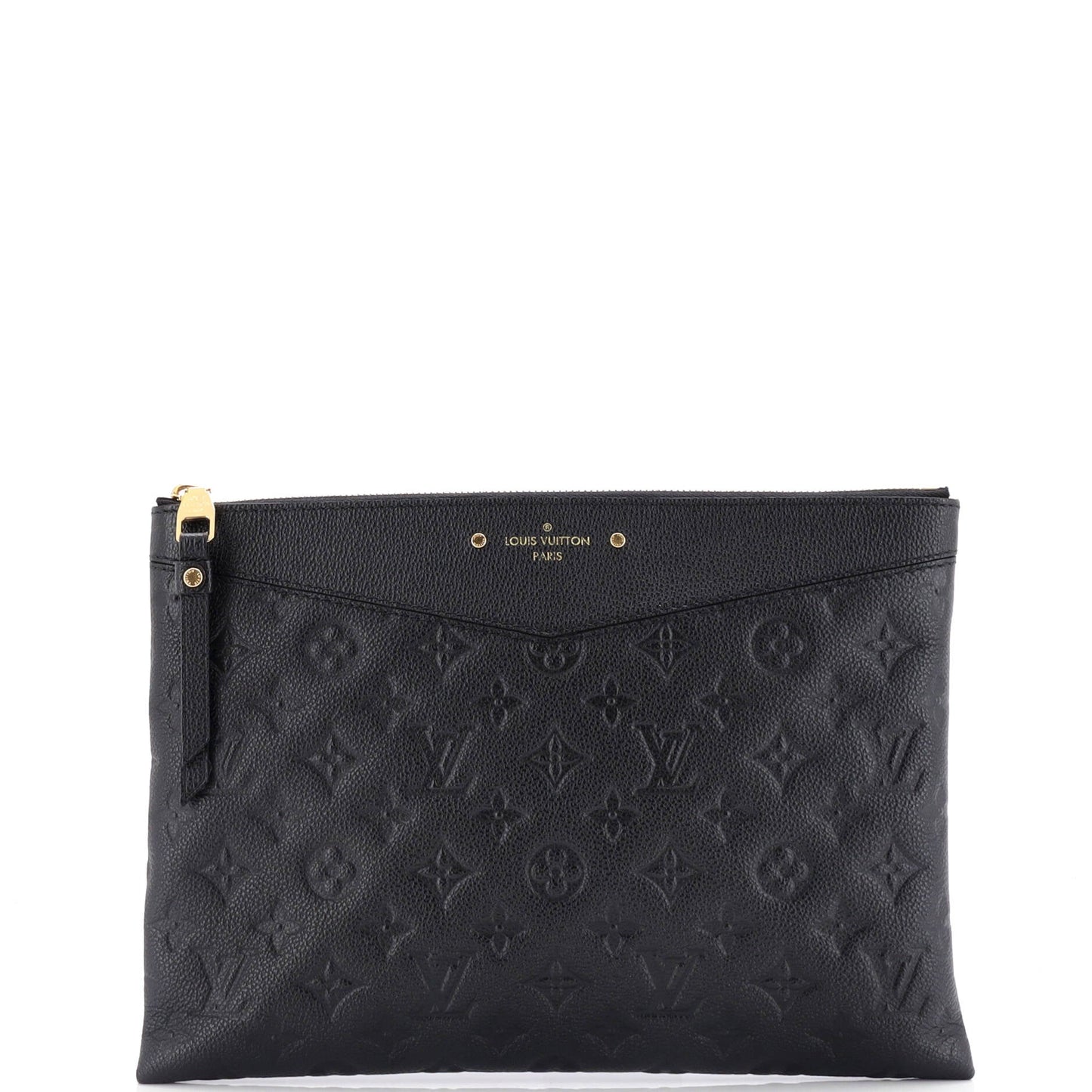 Louis Vuitton Daily Pouch Empreinte Handbag Leather Monogram Travel Bag
