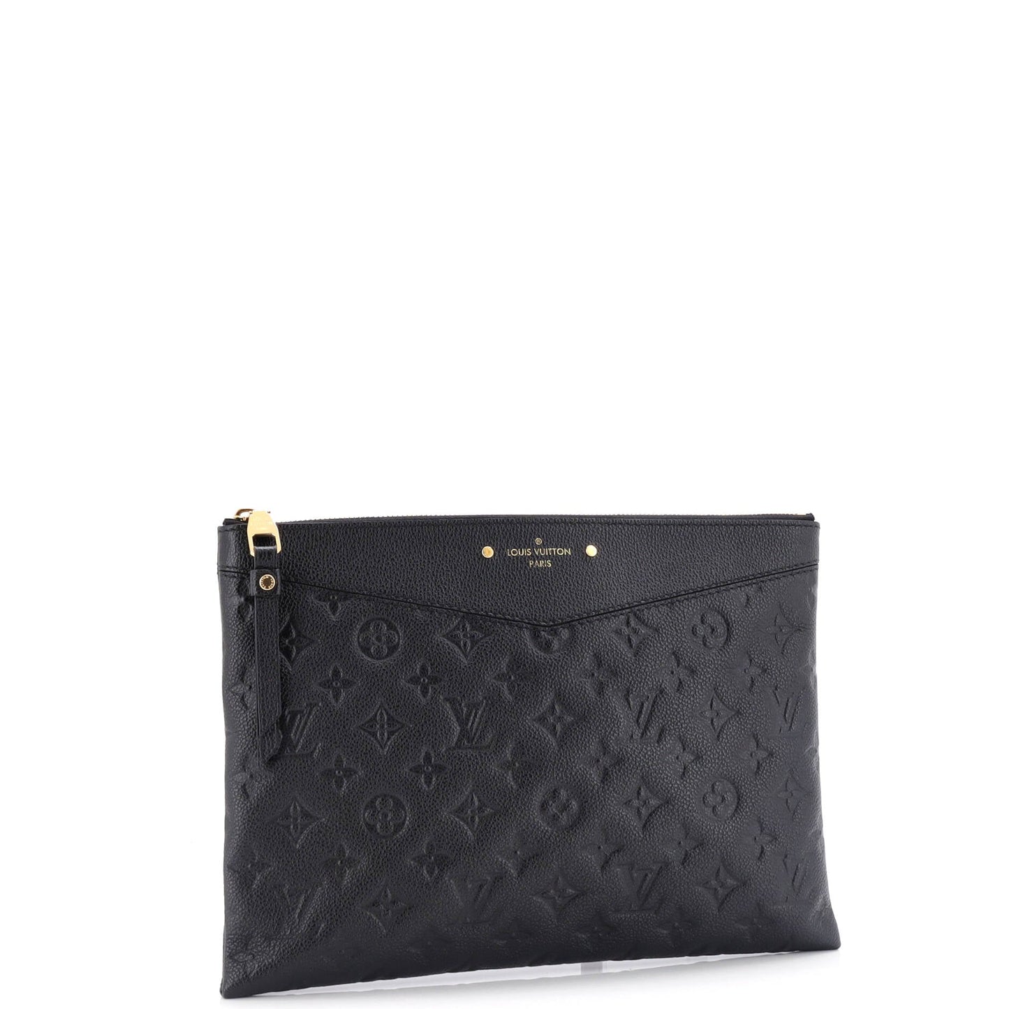 Louis Vuitton Daily Pouch Empreinte Handbag Leather Monogram Travel Bag