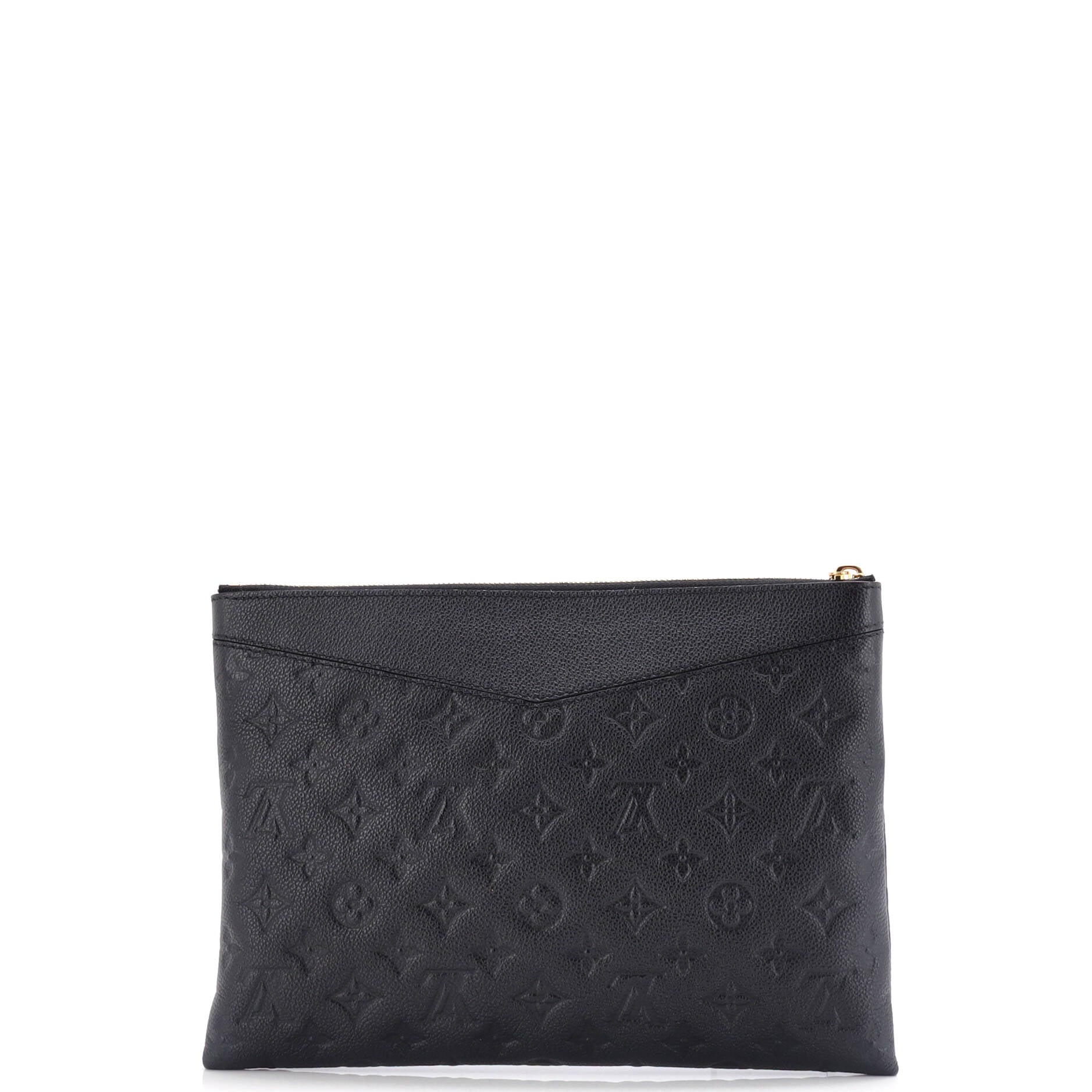 Louis Vuitton Daily Pouch Empreinte Handbag Leather Monogram Travel Bag