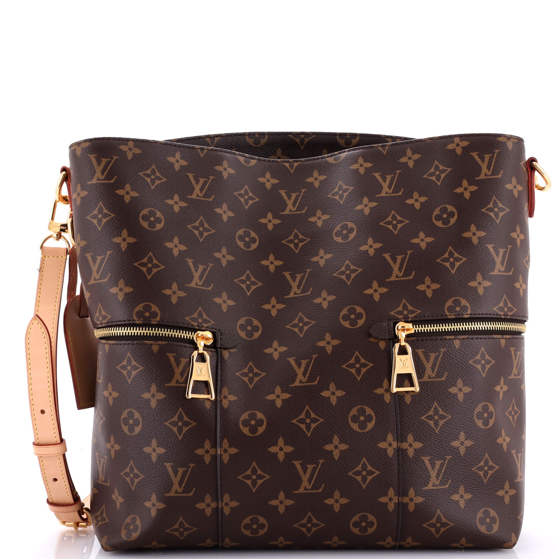 Louis Vuitton Melie Handbag Canvas Monogram Shoulder Bag