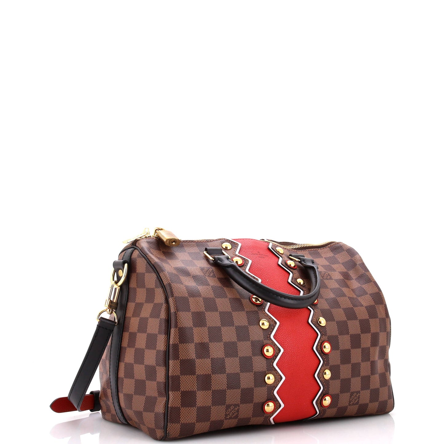 Louis Vuitton Speedy Bandouliere Bag Limited Edition Damier Karakoram Travel Bag