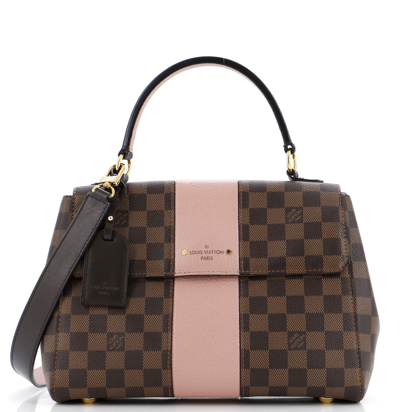 Louis Vuitton Bond Street Handbag Damier With Mm Leather Travel Bag Leather Mm3059421