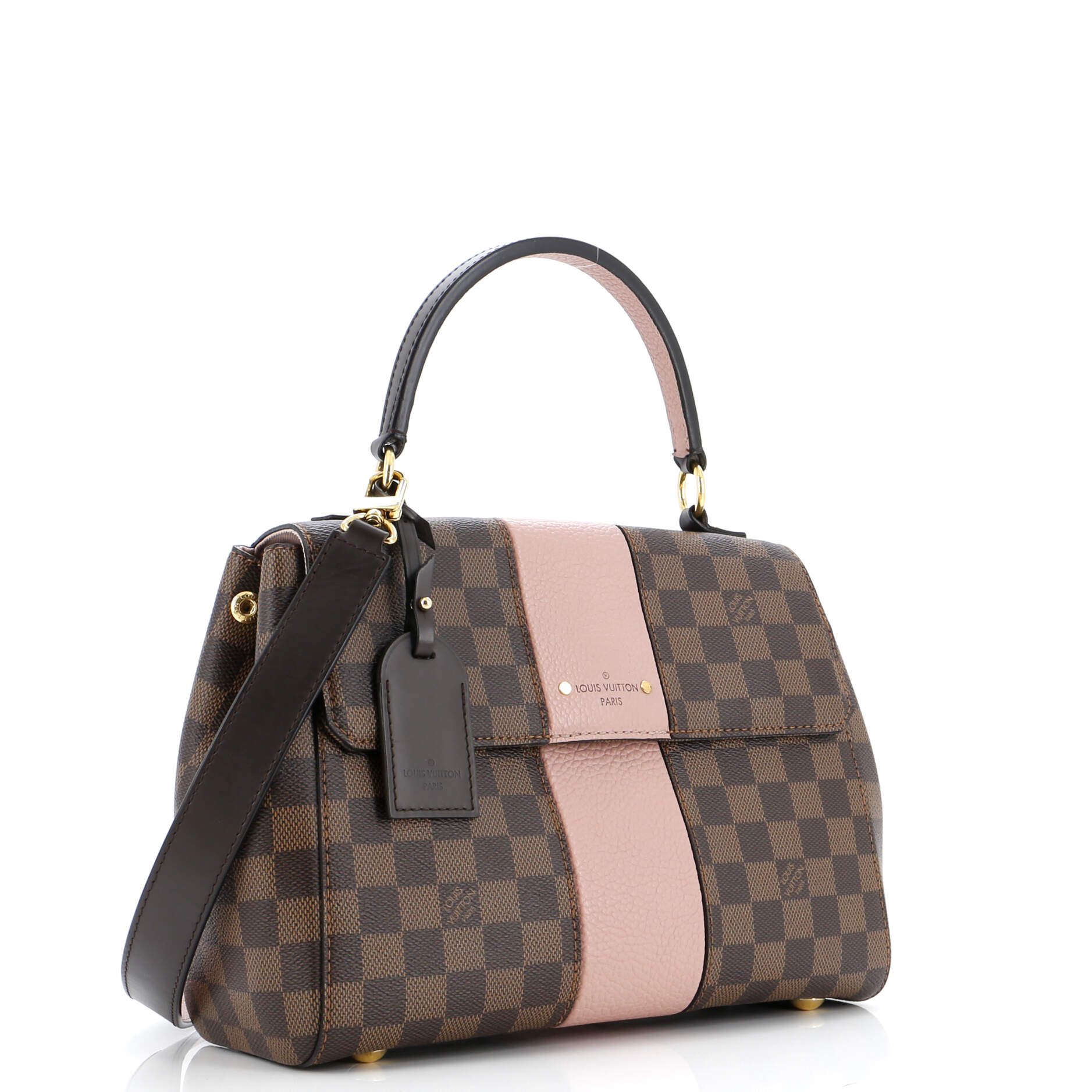 Louis Vuitton Bond Street Handbag Damier With Mm Leather Travel Bag Leather Mm3059421