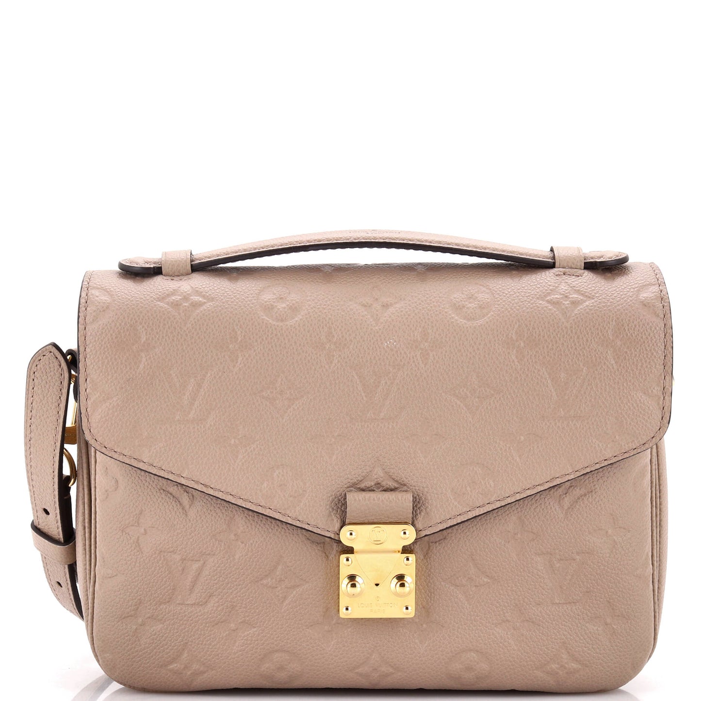 Louis Vuitton Pochette Metis Empreinte Shoulder Bag Leather Monogram Leather 3059591