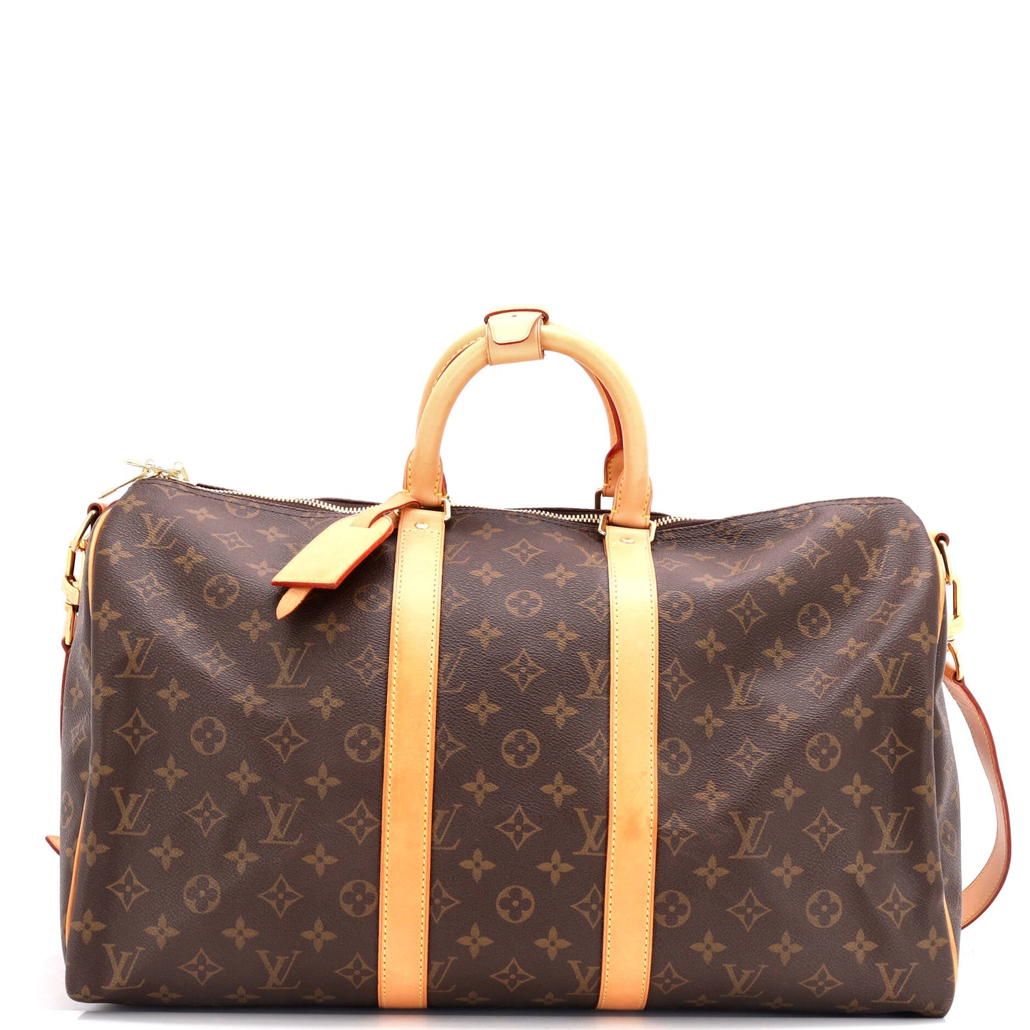 Louis Vuitton Keepall Bandouliere Bag Canvas Monogram Travel Bag Canvas 453059653