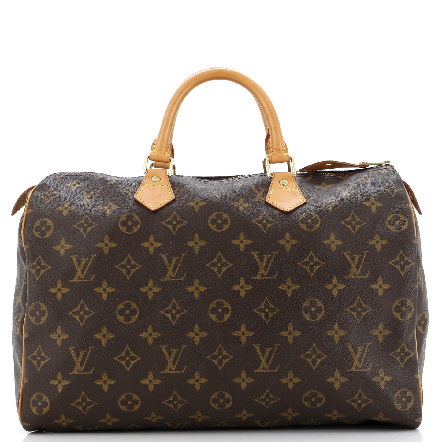 Louis Vuitton Speedy Handbag Canvas Monogram Travel Bag Canvas 353059961