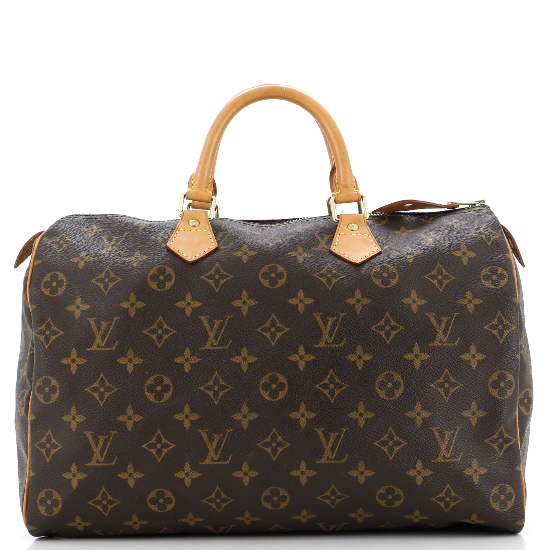 Louis Vuitton Speedy Handbag Canvas Monogram Travel Bag Canvas 353059961