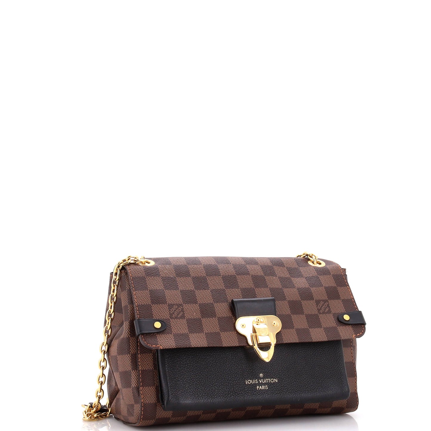 Louis Vuitton Vavin Handbag Damier With Pm Leather Shoulder Bag