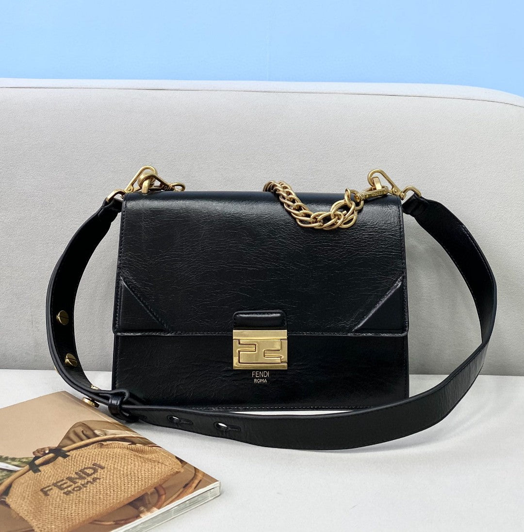 Kan Black Small Travel Bag