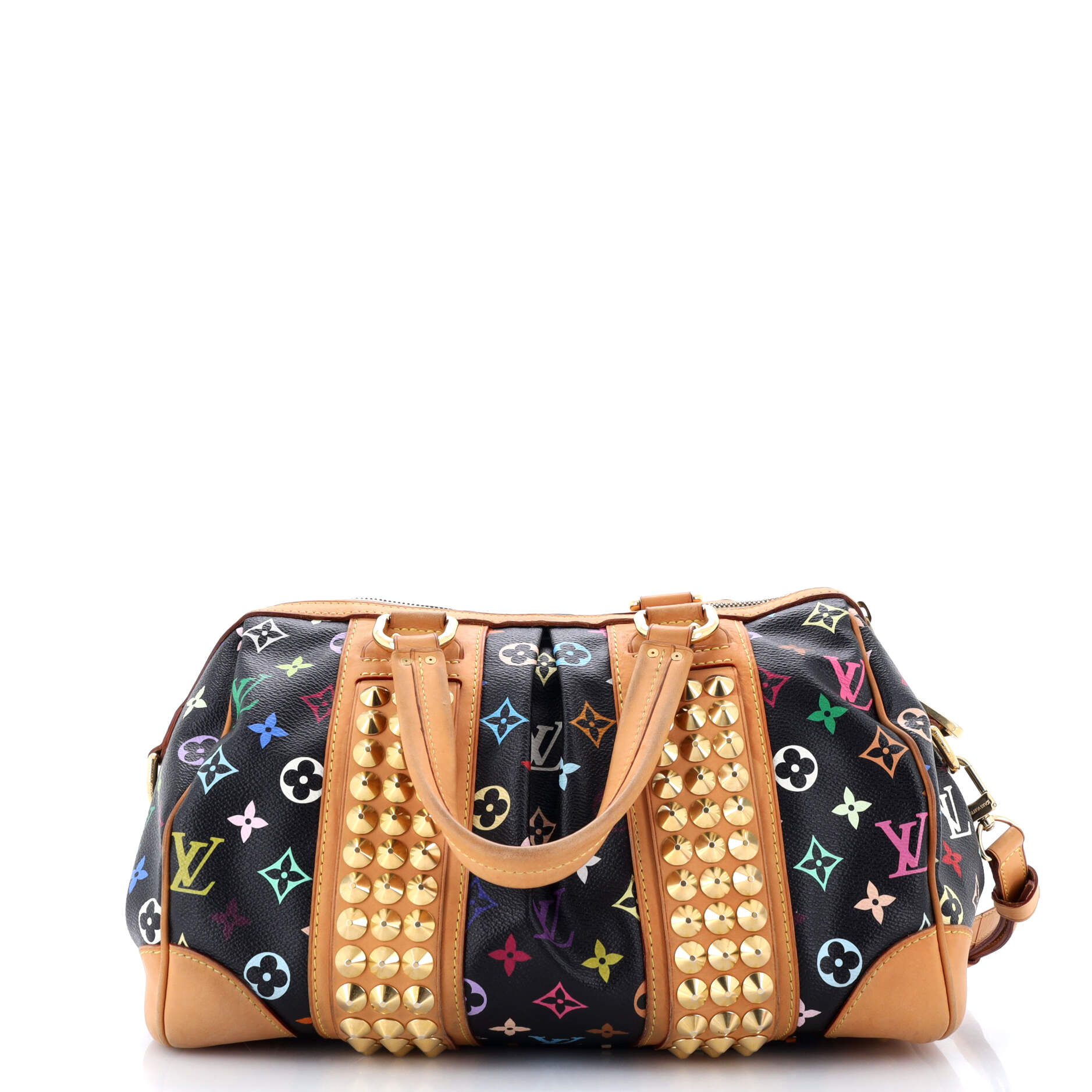 Louis Vuitton Courtney Bag Multicolor Mm Monogram Travel Bag