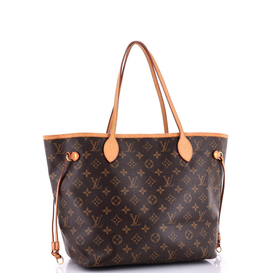 Louis Vuitton Neverfull Tote Mm Canvas Monogram Tote Bag Canvas Mm3060861