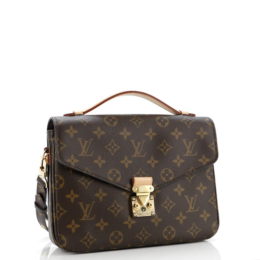 Louis Vuitton Pochette Metis Handbag Canvas Monogram Travel Bag East West3062072