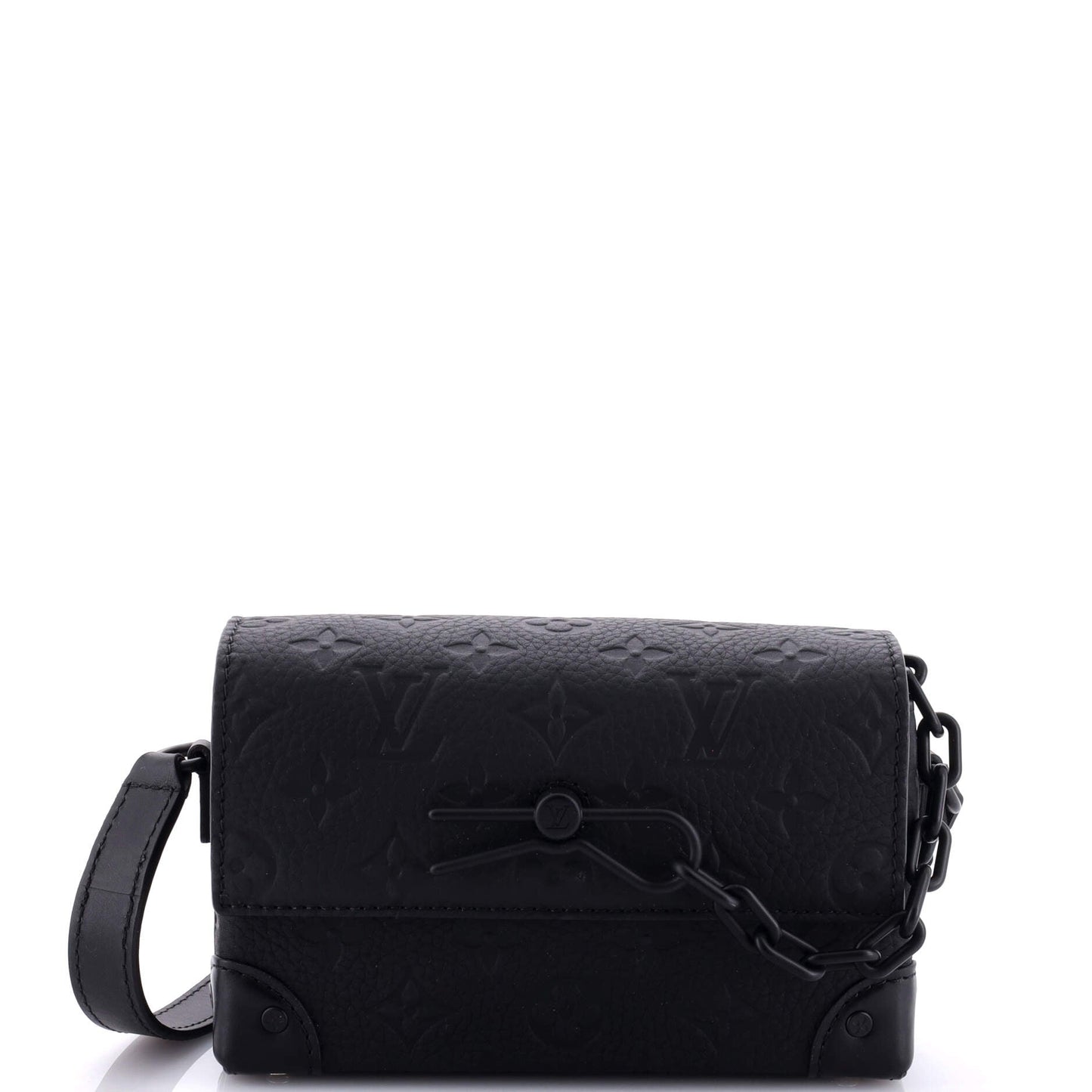 Louis Vuitton Steamer Wearable Wallet Taurillon Shoulder Bag Leather Monogram