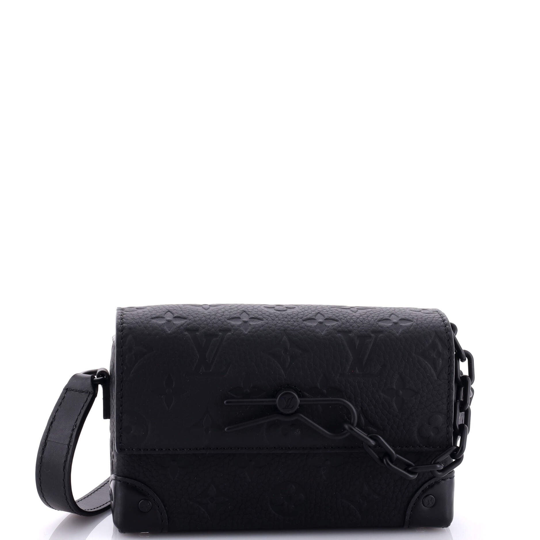 Louis Vuitton Steamer Wearable Wallet Taurillon Shoulder Bag Leather Monogram