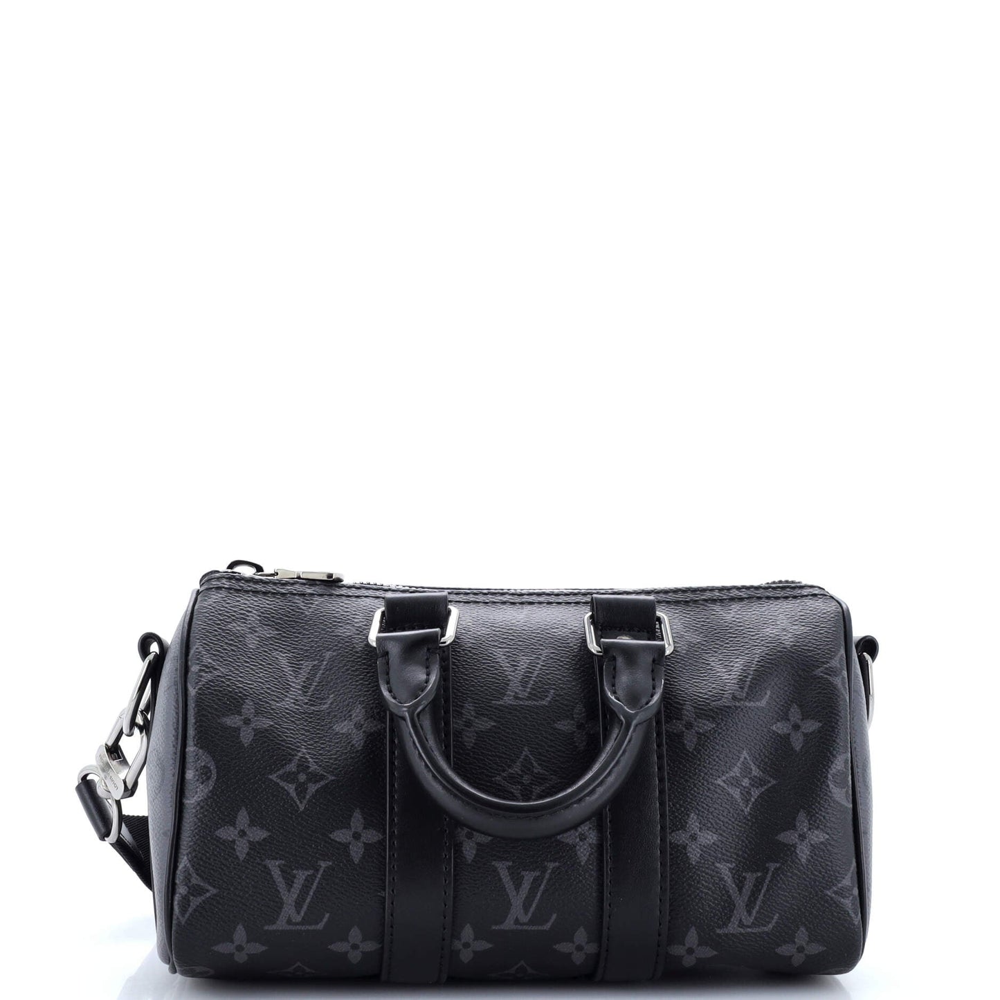 Louis Vuitton Keepall Bandouliere Bag Reverse Eclipse Canvas Monogram Travel Bag Canvas 253062871