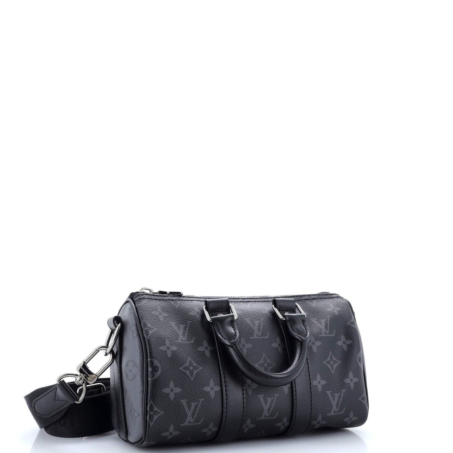 Louis Vuitton Keepall Bandouliere Bag Reverse Eclipse Canvas Monogram Travel Bag Canvas 253062871