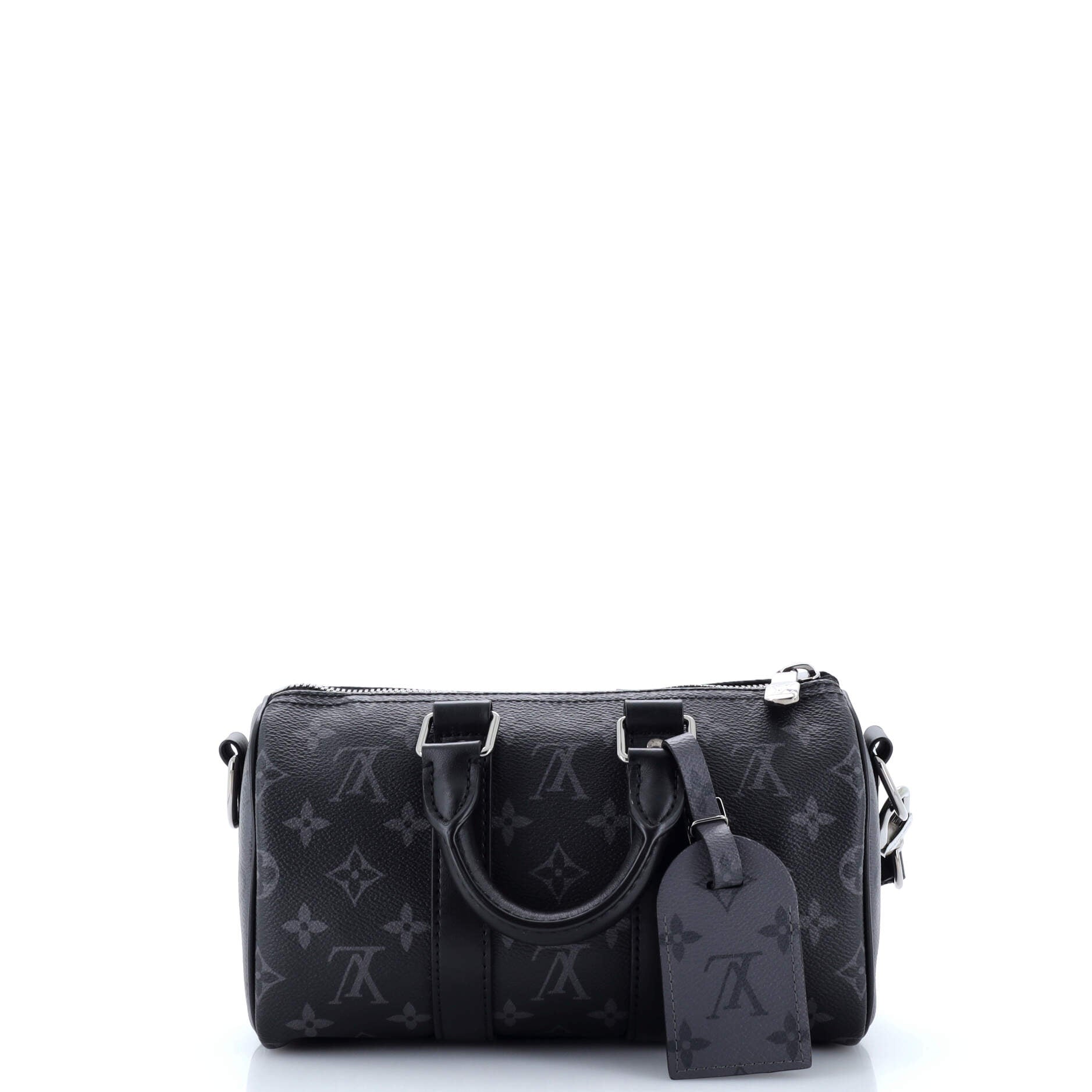 Louis Vuitton Keepall Bandouliere Bag Reverse Eclipse Canvas Monogram Travel Bag Canvas 253062871