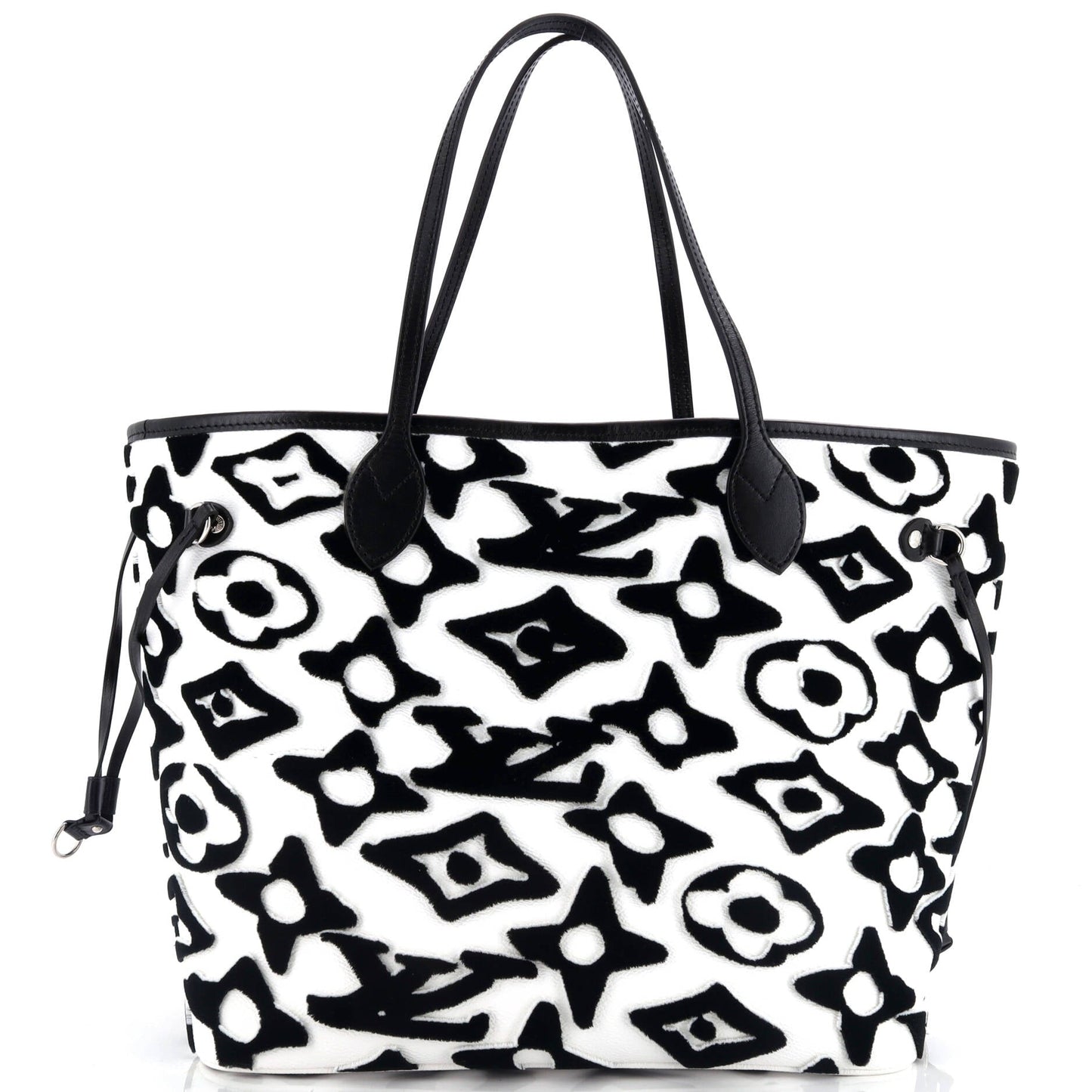 Louis Vuitton Neverfull Nm Tote Limited Edition Urs Fischer Canvas Monogram Tote Bag