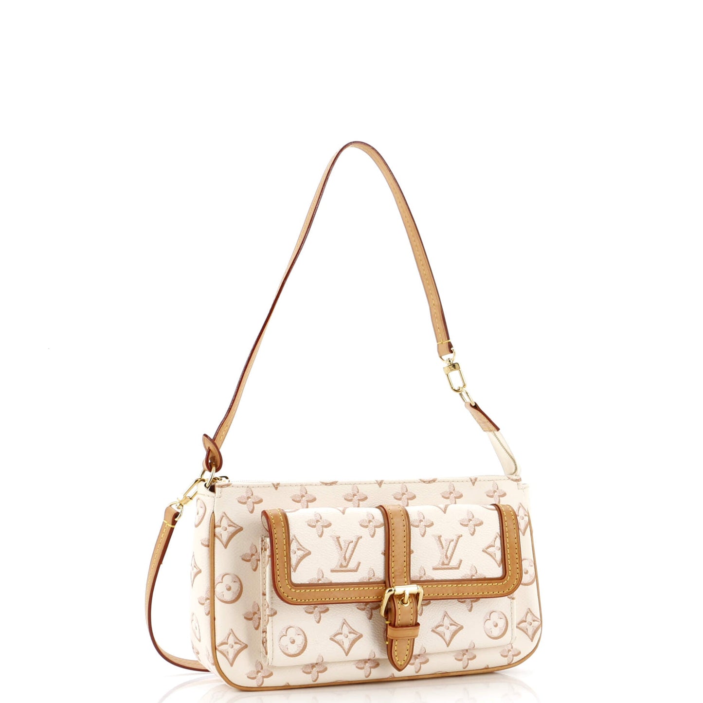 Louis Vuitton Maxi Multi Pochette Accessoires Fall For You Canvas Monogram Shoulder Bag