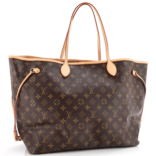 Louis Vuitton Neverfull Tote Gm Canvas Monogram Tote Bag Canvas Gm30631035