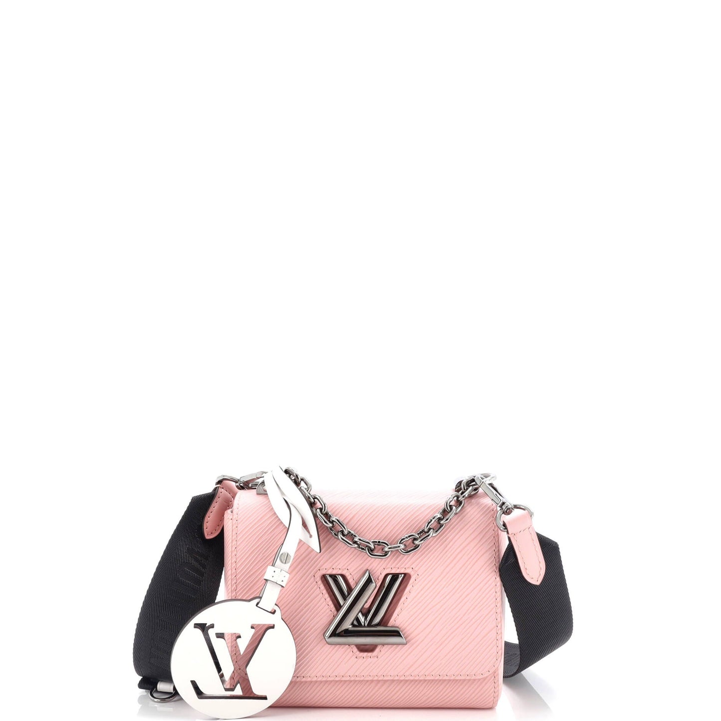 Louis Vuitton Sporty Twist Handbag Epi With Jacquard Strap Leather Logo Travel Bag