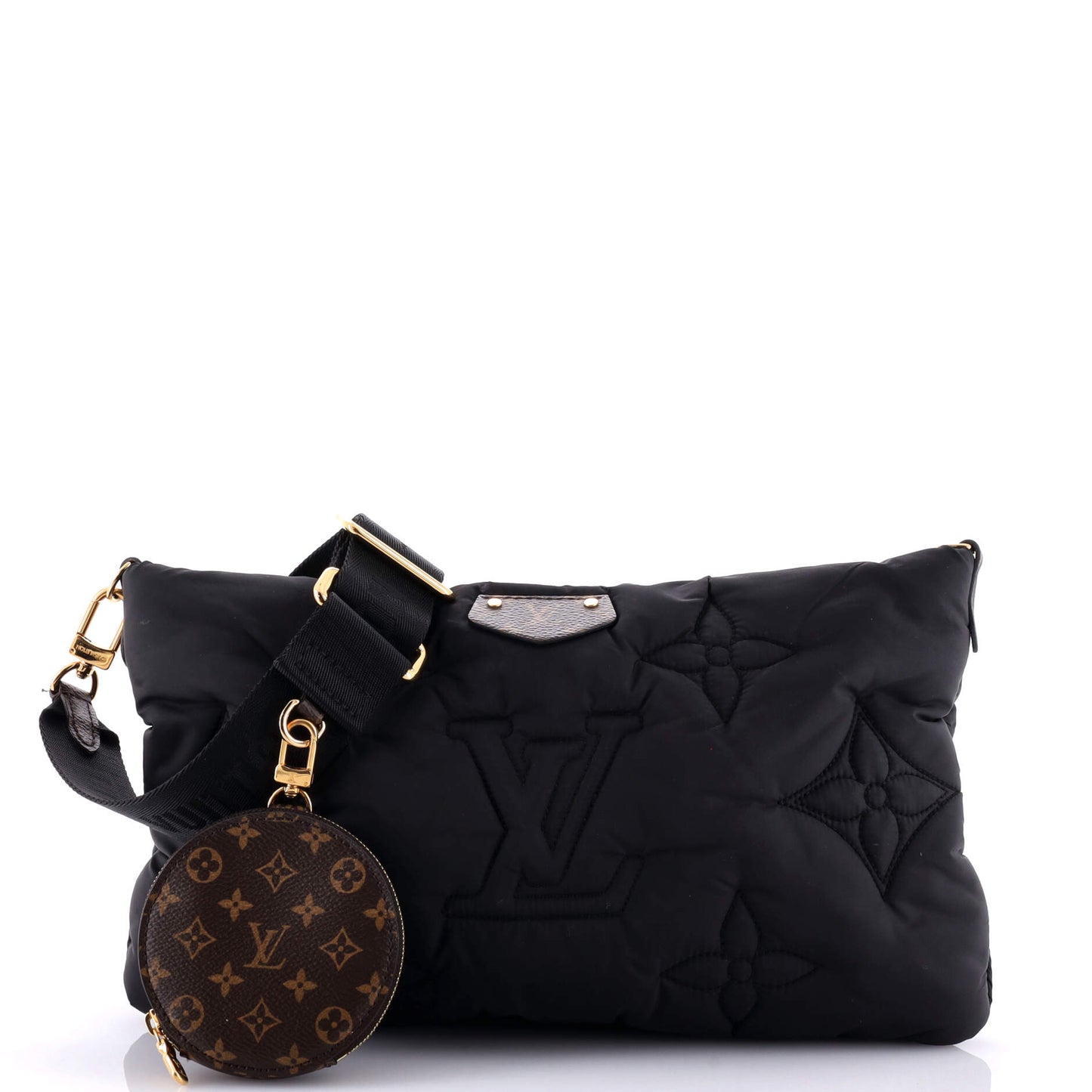 Louis Vuitton Maxi Multi Pochette Accessoires Econyl Handbag Nylon Quilted Travel Bag