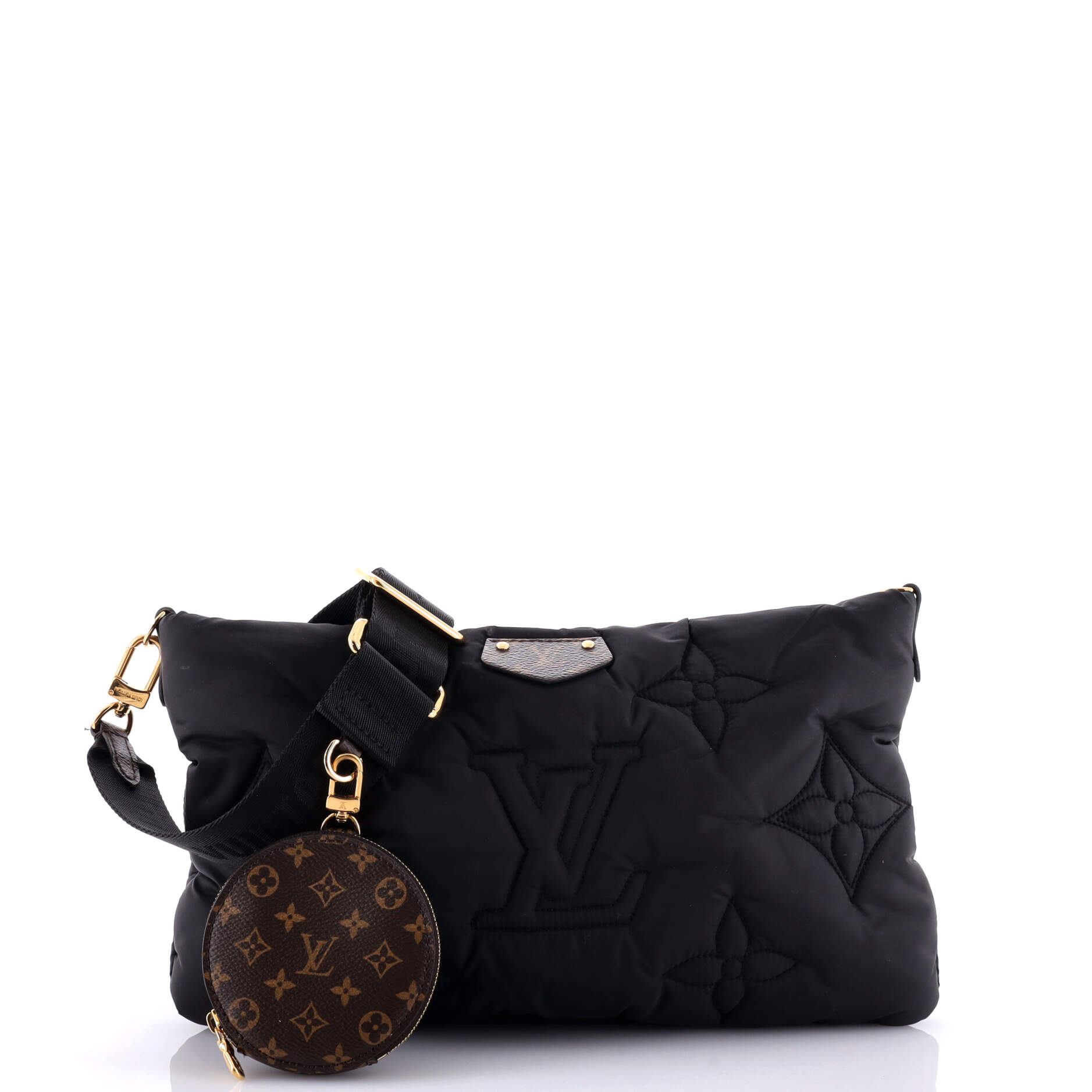 Louis Vuitton Maxi Multi Pochette Accessoires Econyl Handbag Nylon Quilted Travel Bag
