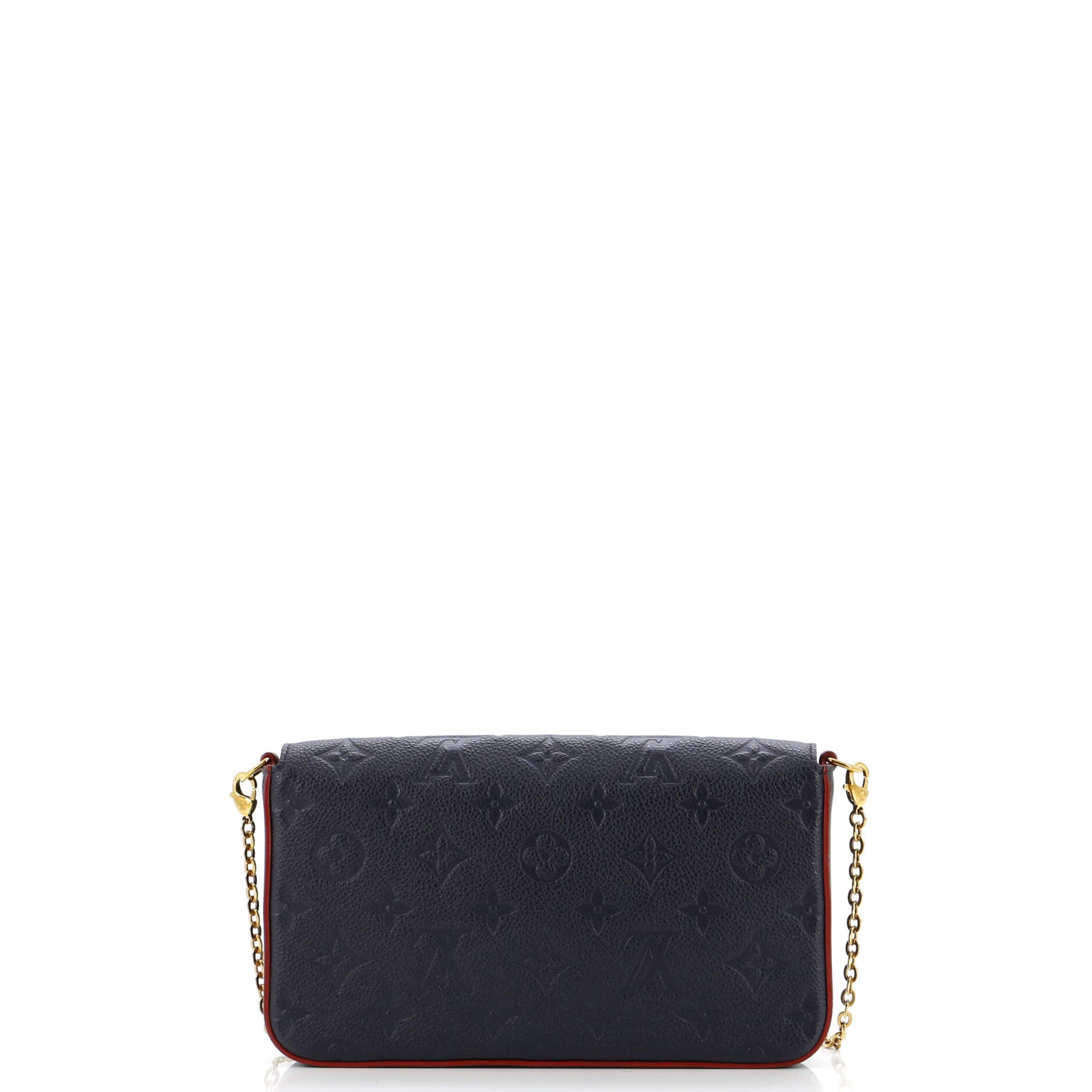 Louis Vuitton Felicie Pochette Empreinte Handbag Leather Monogram Travel Bag Leather 30631095