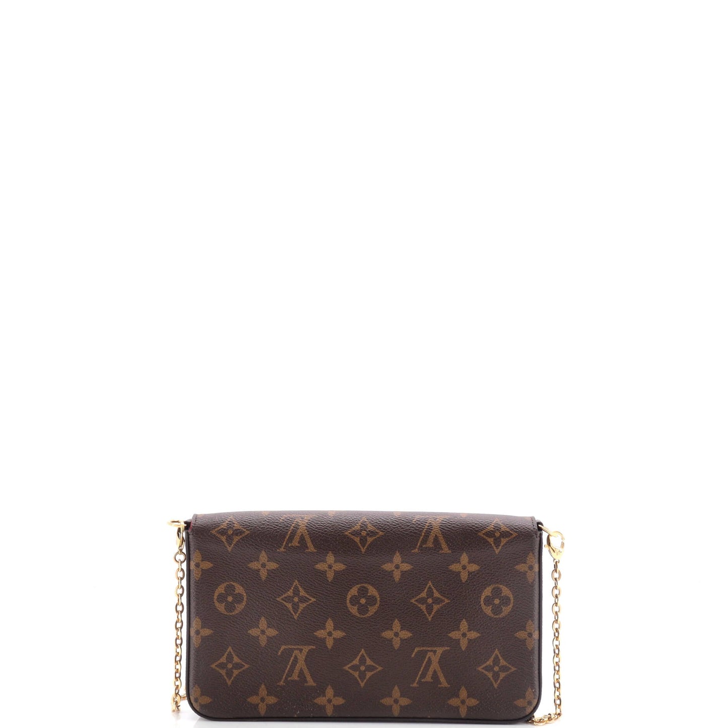 Louis Vuitton Felicie Pochette Handbag Canvas Monogram Travel Bag