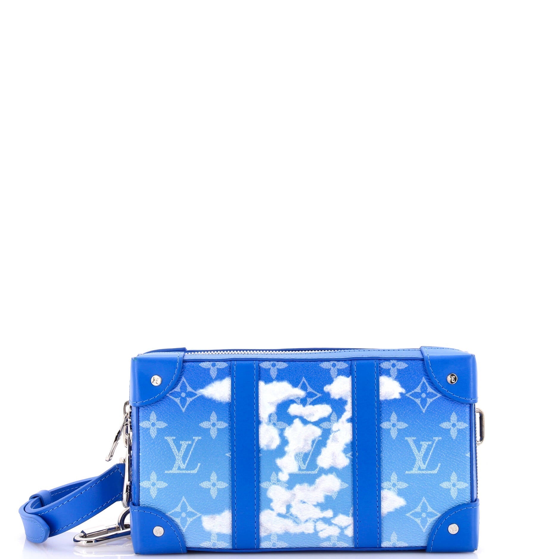 Louis Vuitton Soft Trunk Wallet Limited Edition Clouds Handbag Monogram Travel Bag