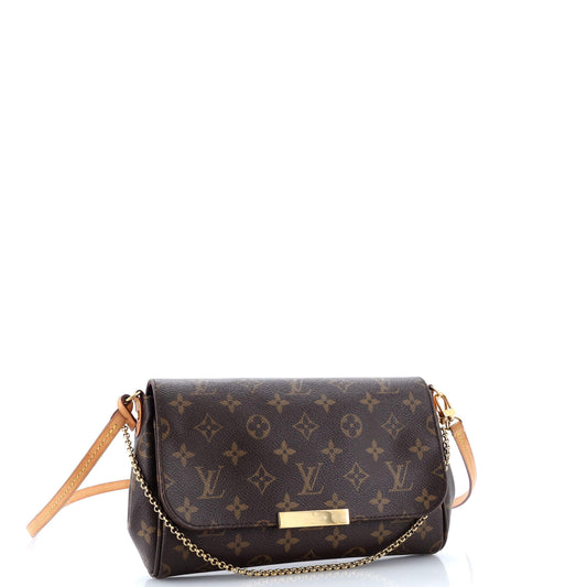 Louis Vuitton Favorite Handbag Mm Canvas Monogram Travel Bag Canvas Mm3063331