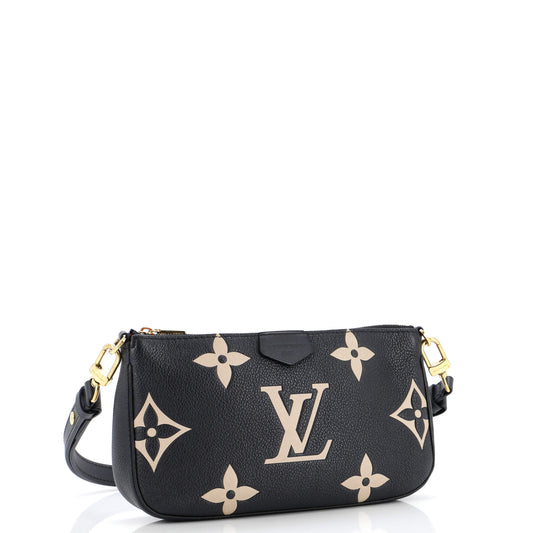 Louis Vuitton Multi Pochette Accessoires Bicolor Empreinte Giant Shoulder Monogram Shoulder Bag Giant 3063354