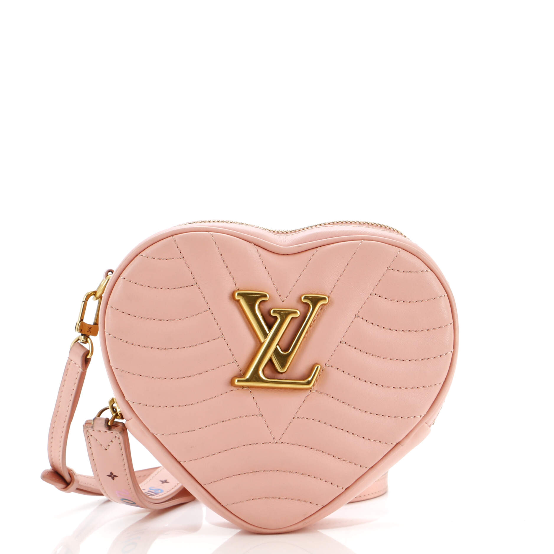 Louis Vuitton New Wave Heart Crossbody Bag Leather Quilted Leather 3063357