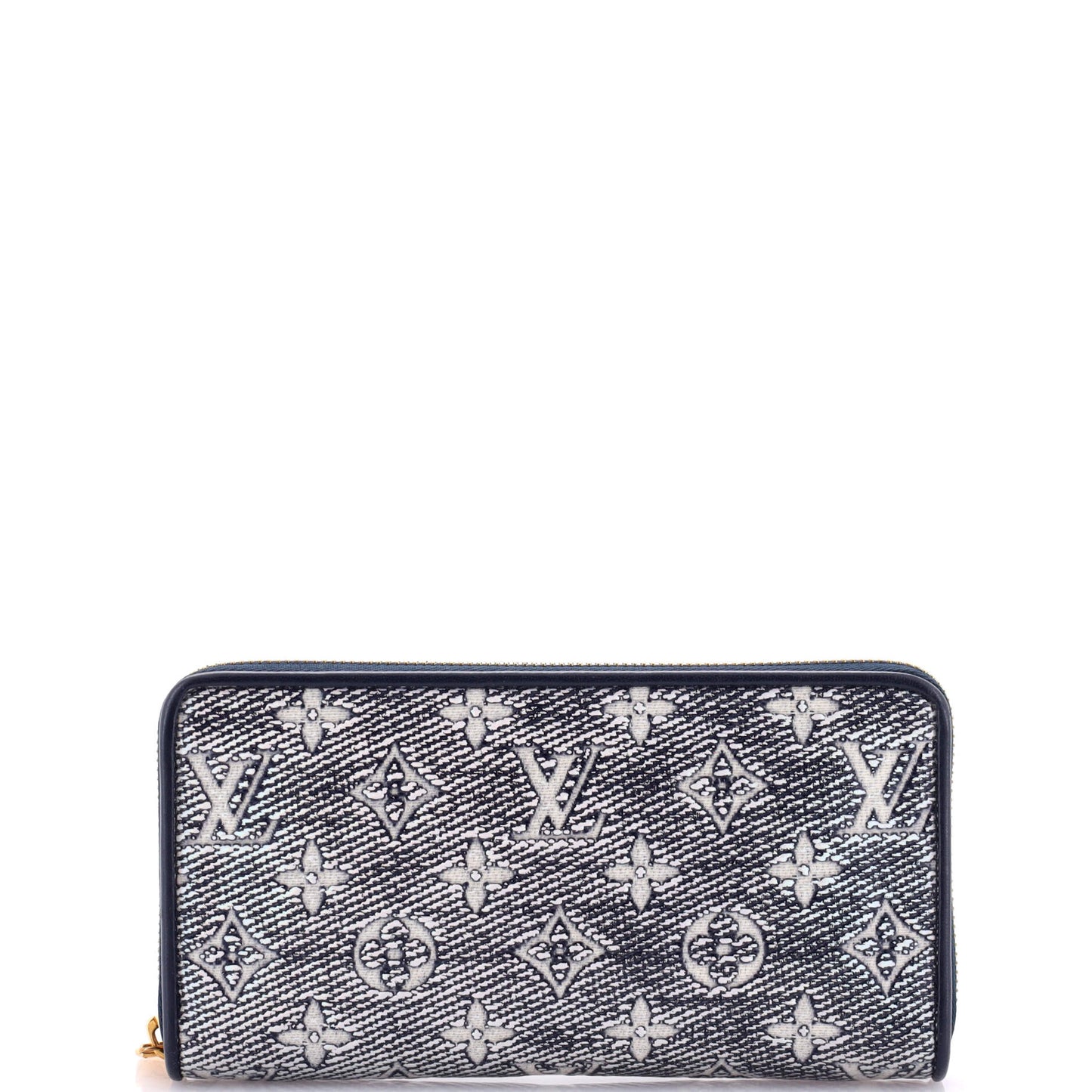 Louis Vuitton Zippy Wallet Monoglam Jacquard Handbag Canvas Travel Bag
