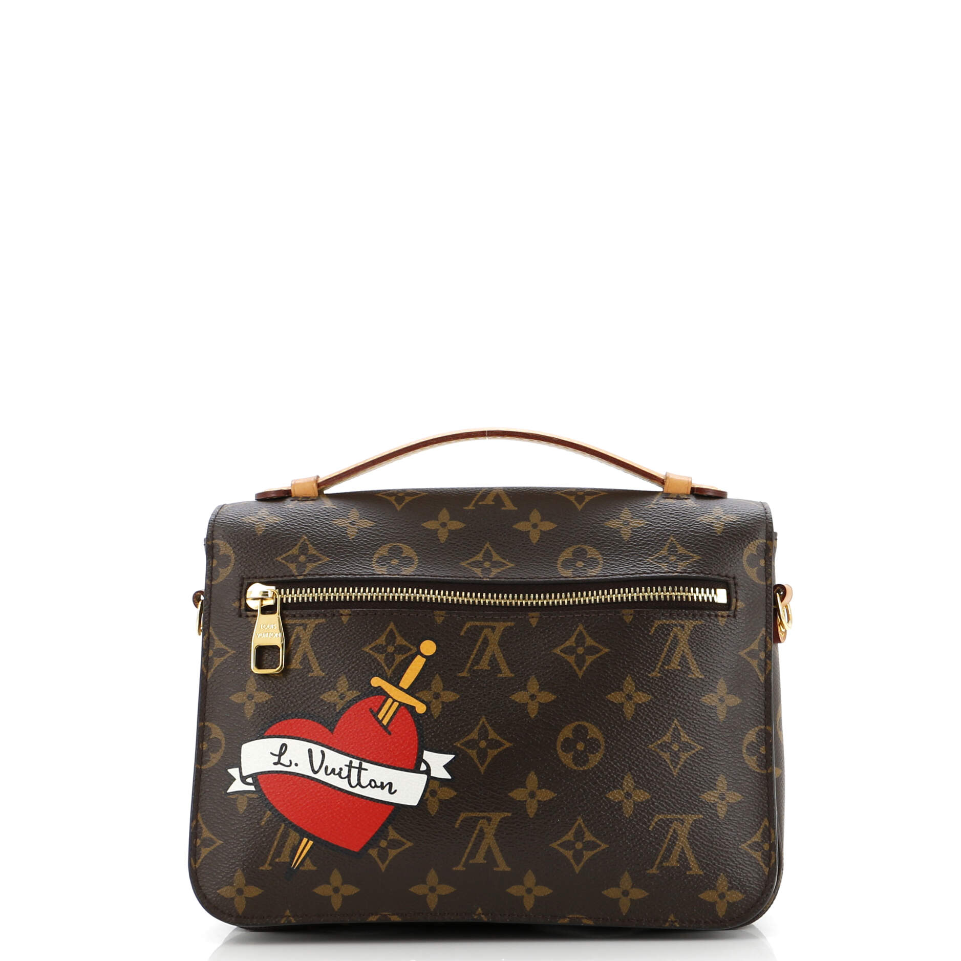 Louis Vuitton Pochette Metis Limited Edition Patches Shoulder Bag Canvas Monogram Canvas 3063571