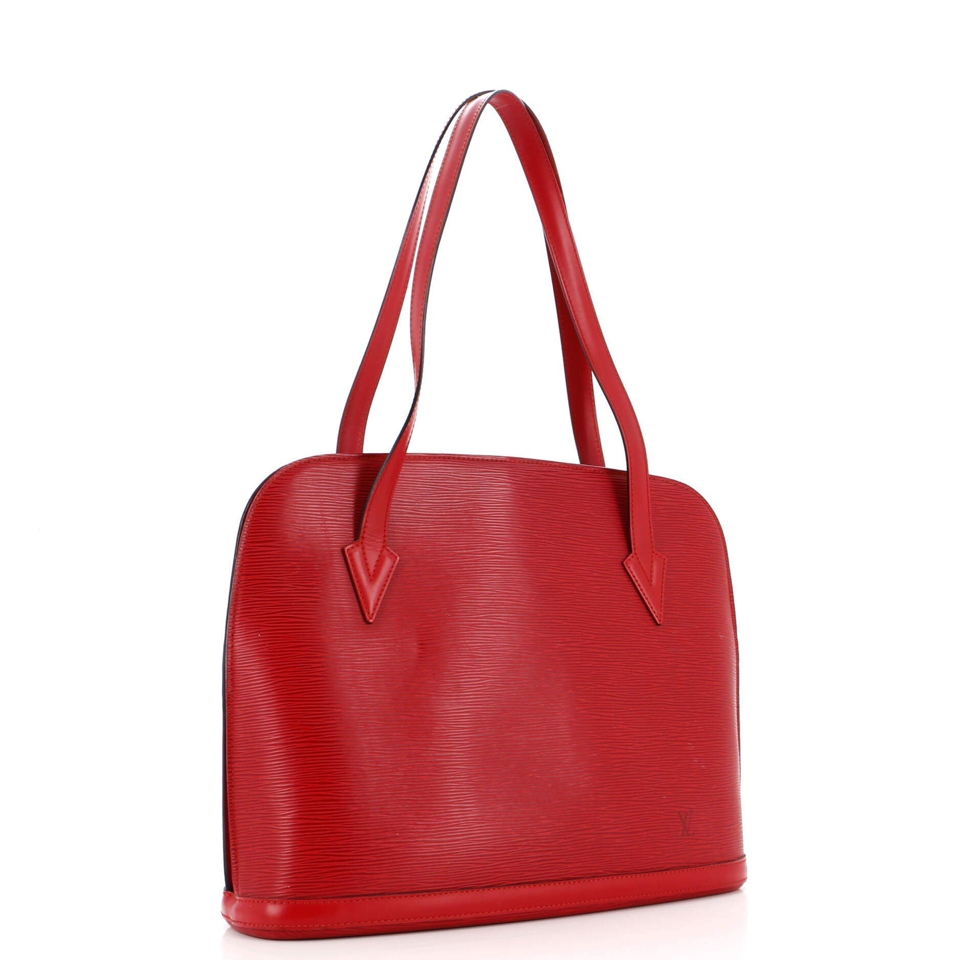 Louis Vuitton Lussac Handbag Epi Leather Shoulder Bag