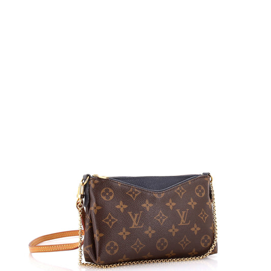 Louis Vuitton Pallas Clutch Canvas Monogram Clutch Bag Canvas 3063755